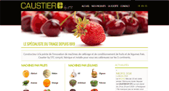 Desktop Screenshot of caustier.com